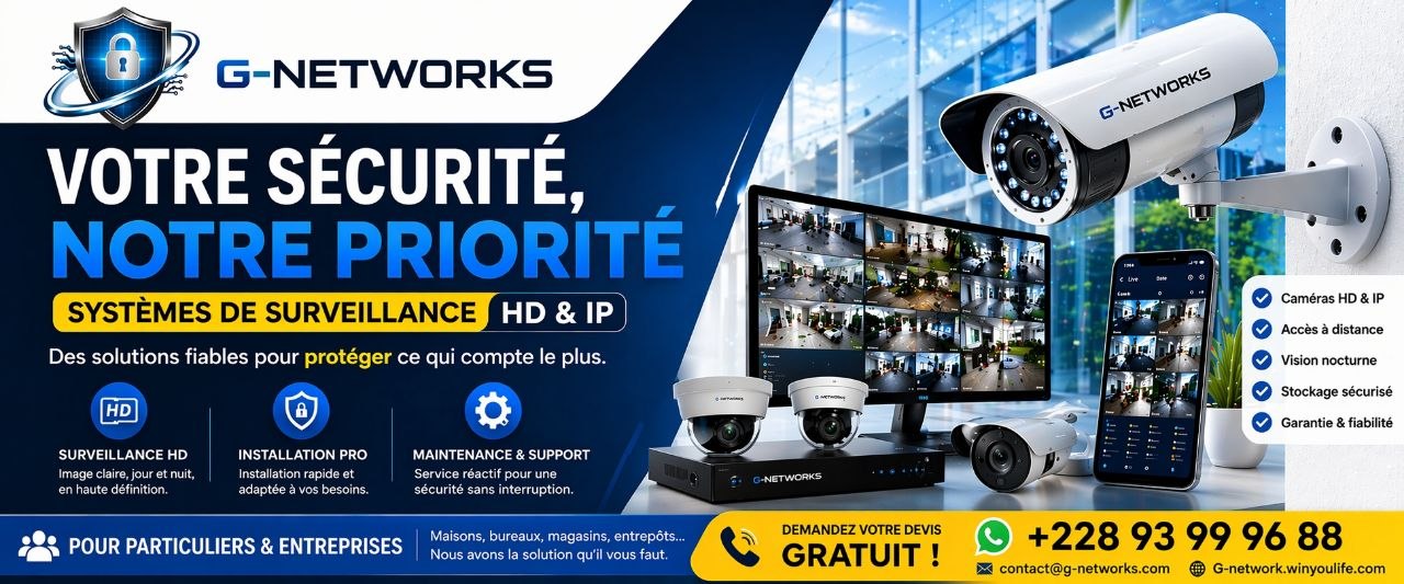 Installation Caméras de Sécurité